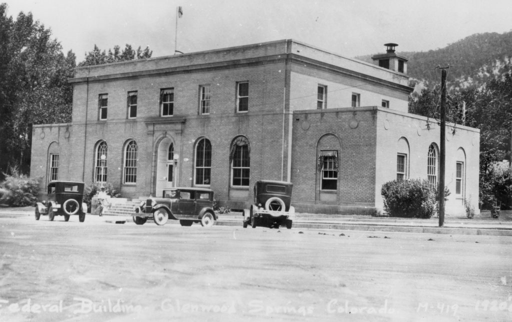 Glenwood Springs Historical Society archive: Glenwood Springs’ federal building