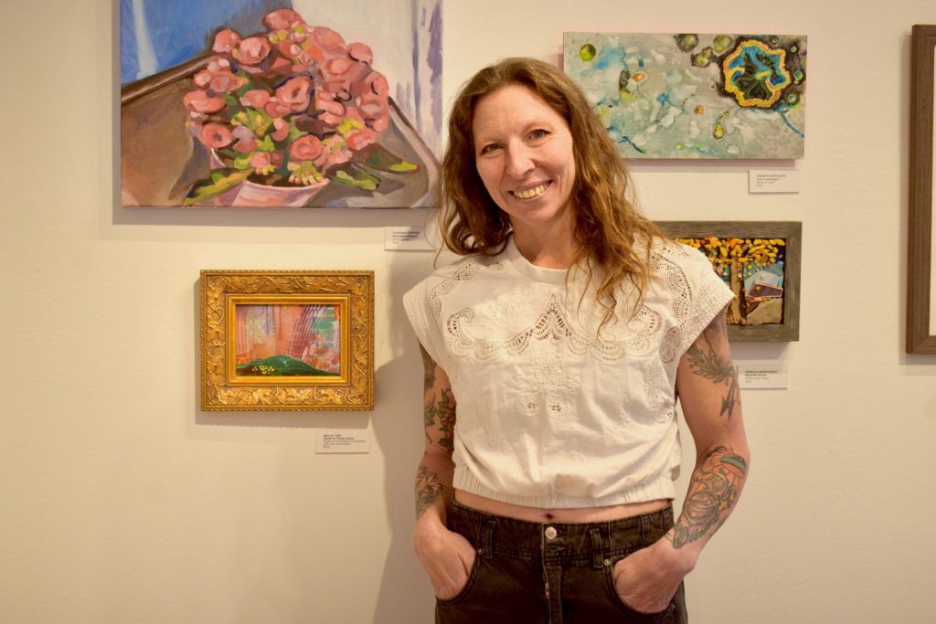 Carbondale artist turns Mount Sopris into mixed-media statement at Valley Visual Art Show 