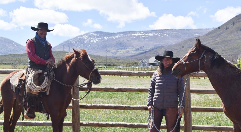 Breaking in mustangs is no big deal for Renae and Shane Bartosiewicz