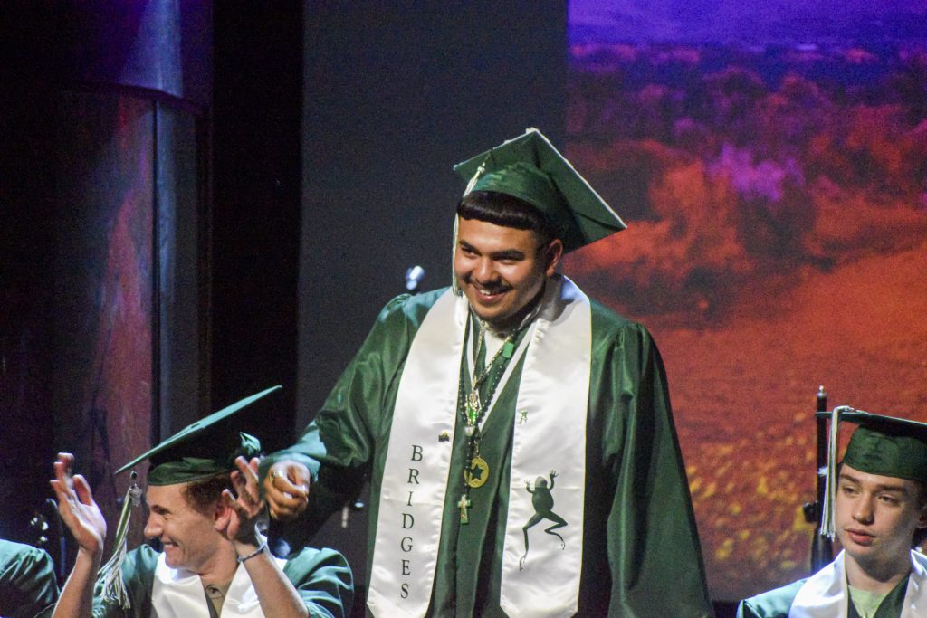 PHOTOS: Bridges seniors celebrated in touching graduation ceremony