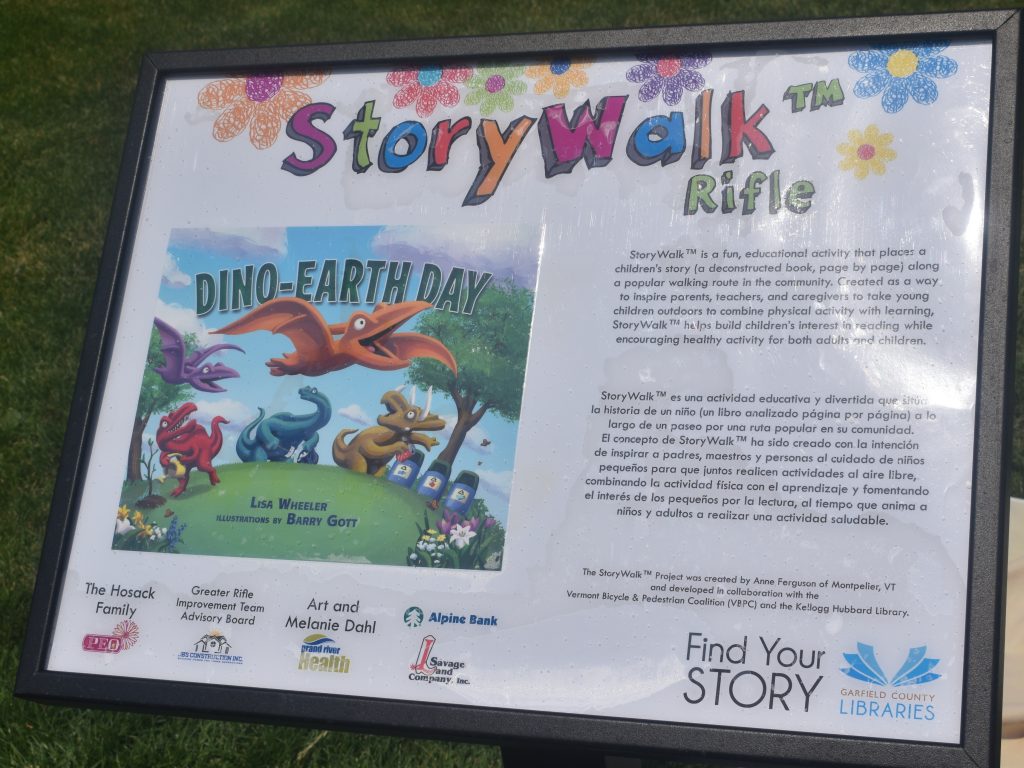 StoryWalk begins in Rifle at Centennial Park