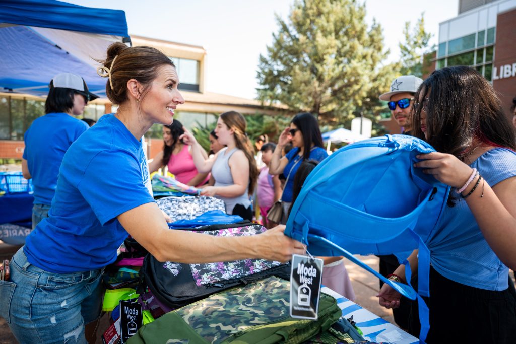 Backpack Giveaway from Columbine Ford a way to give back to community