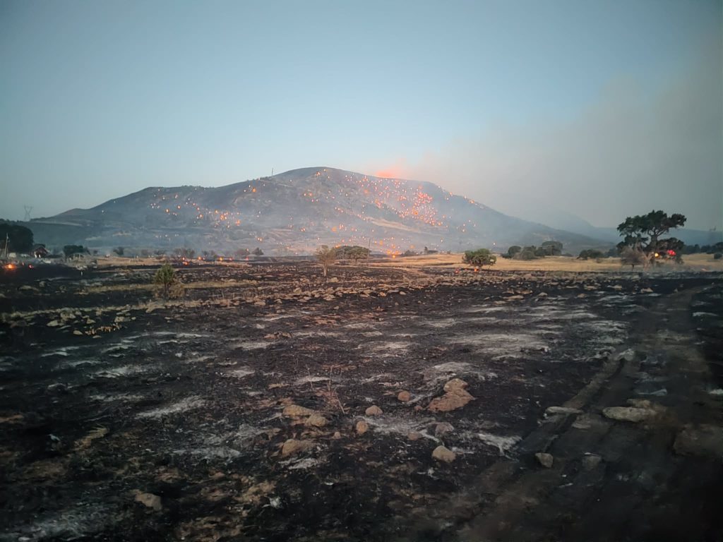 310 Fire reaches 47% containment near Parachute