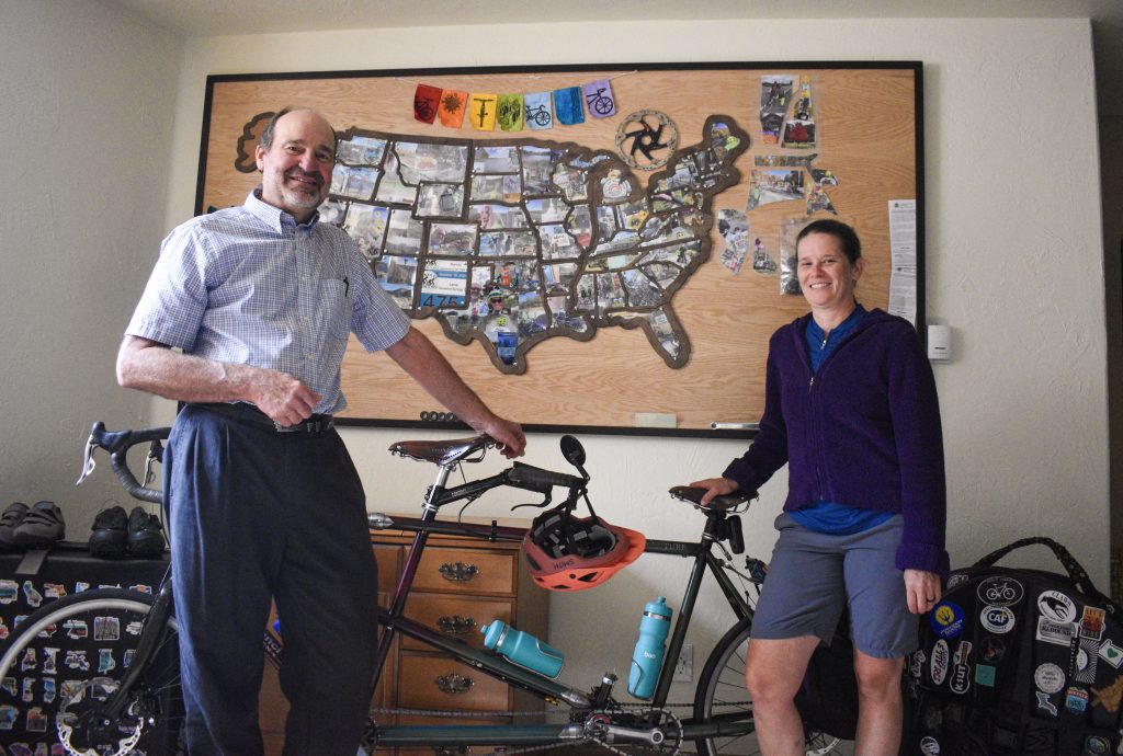 Garfield County couple may ride into the record books after completing 100-mile bike ride in all 50 states
