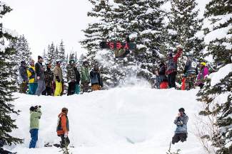 Vail Mountain reported nine inches of new snow early Thursday morning. The powder day helped fill the town's parking structures by 10 a.m. Thursday.