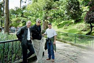 Gray, right, and his Vietnam crew reunited years later.