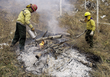 Fire fighting fire above Vail | VailDaily.com