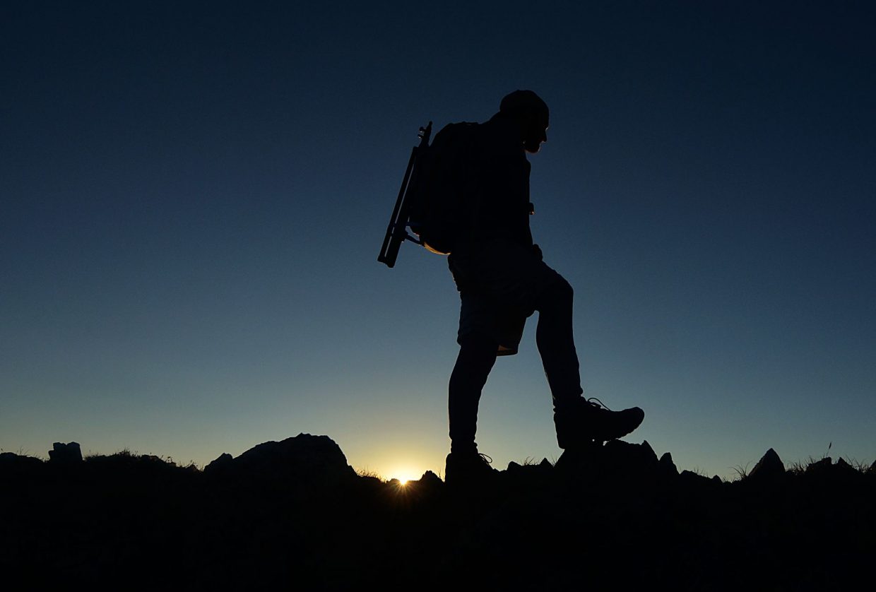 The Tenmile Traverse from Frisco to Breckenridge is a classic high-alpine route in Summit County, with 8,500 feet of climbing over 14.5 miles. After reaching the summit of Peak One (12,805 feet), the route never drops below 12,000 feet before ending at Peak 10 (13,640 feet) and yet it's surrounded by towns and highways from start to finish.