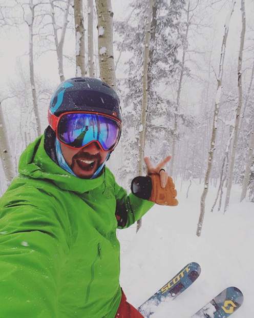 @cjskilee: You'll find me in the narrows at my happy place. #VailLive