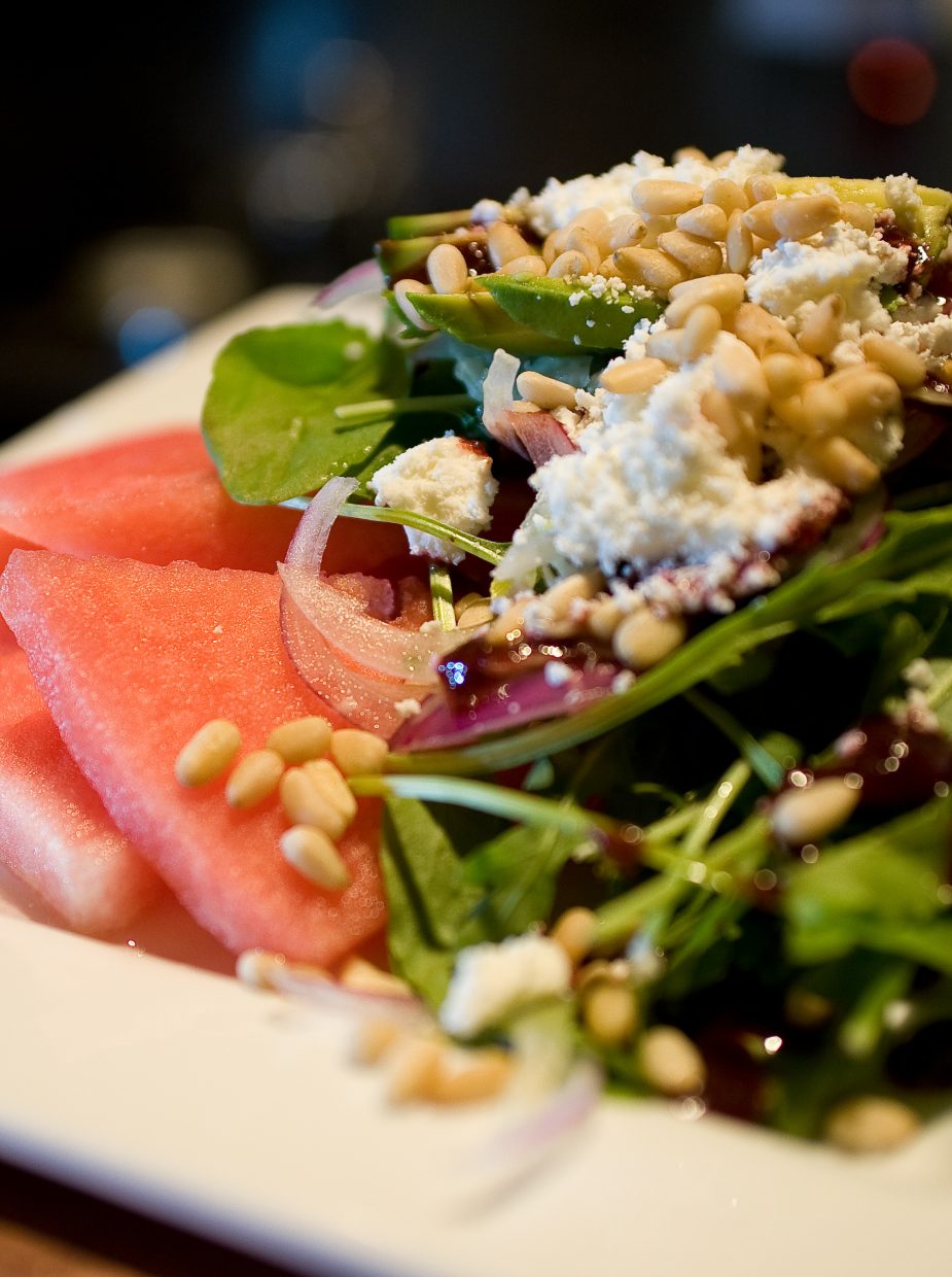 photo - Montauk Vail watermelon and arugula salad