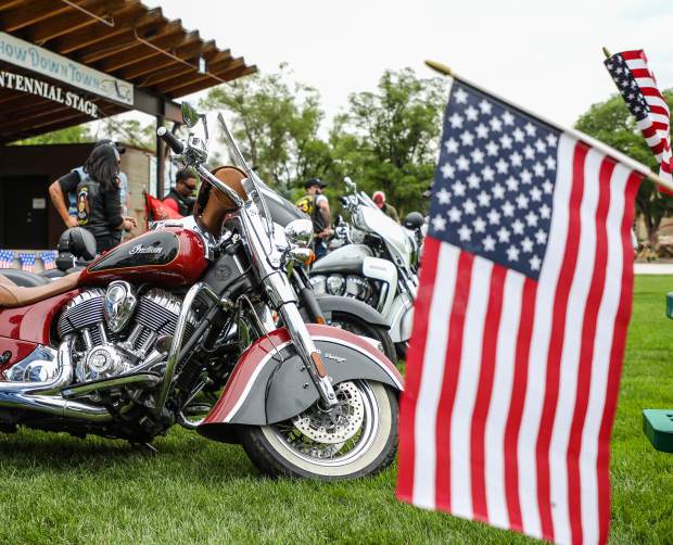 Highway heroes: Veterans Charity Ride rolls through the Rockies, stops ...