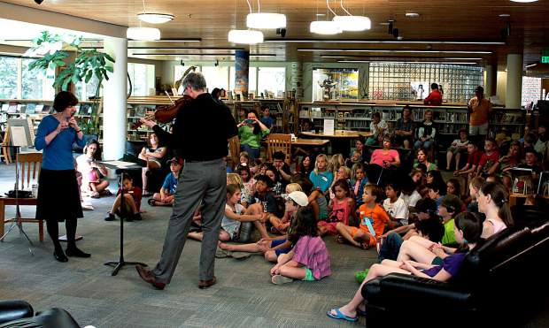 The Vail Public Library offers programs and activities for children throughout the year.