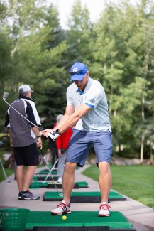 Vail Veterans Program, golf, Dillon Behr