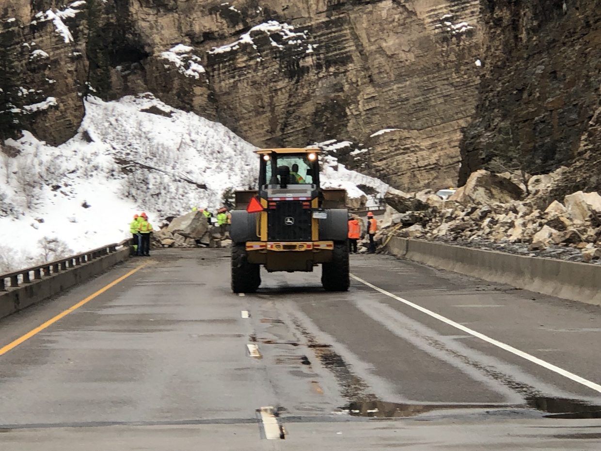 Rockslides in Glenwood Canyon have closed Interstate 70 several times over the years, but never for more than a few days.