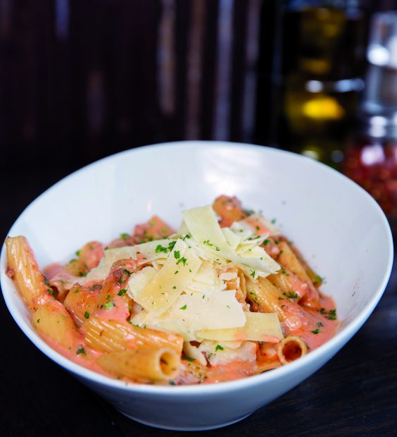 Sauce on the Creek is a familystyle atmosphere with