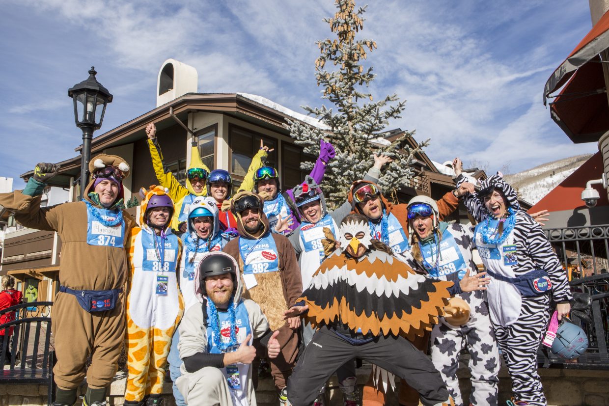 The Ski for MS Vail event includes a day on the mountain followed by an apres after-party, featuring Jonny Moseley and Tyler Hamilton.