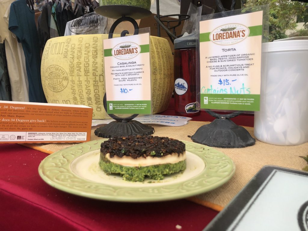 The pesto both worlds Loredana’s specialty products combine oldworld
