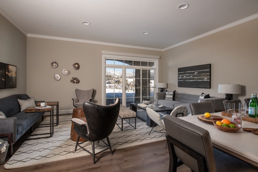 Amenities at All Points North Lodge will include shared living rooms where clients can informally gather.