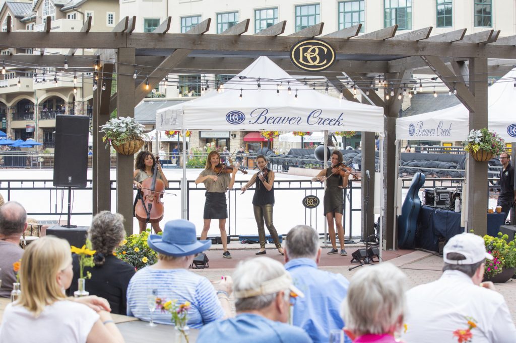 Spinphony is a Denver-based, all-female string quartet that will mix and mash up classical, rock and pop music for a lively show on Saturday at Zusammen at Beaver Creek. 