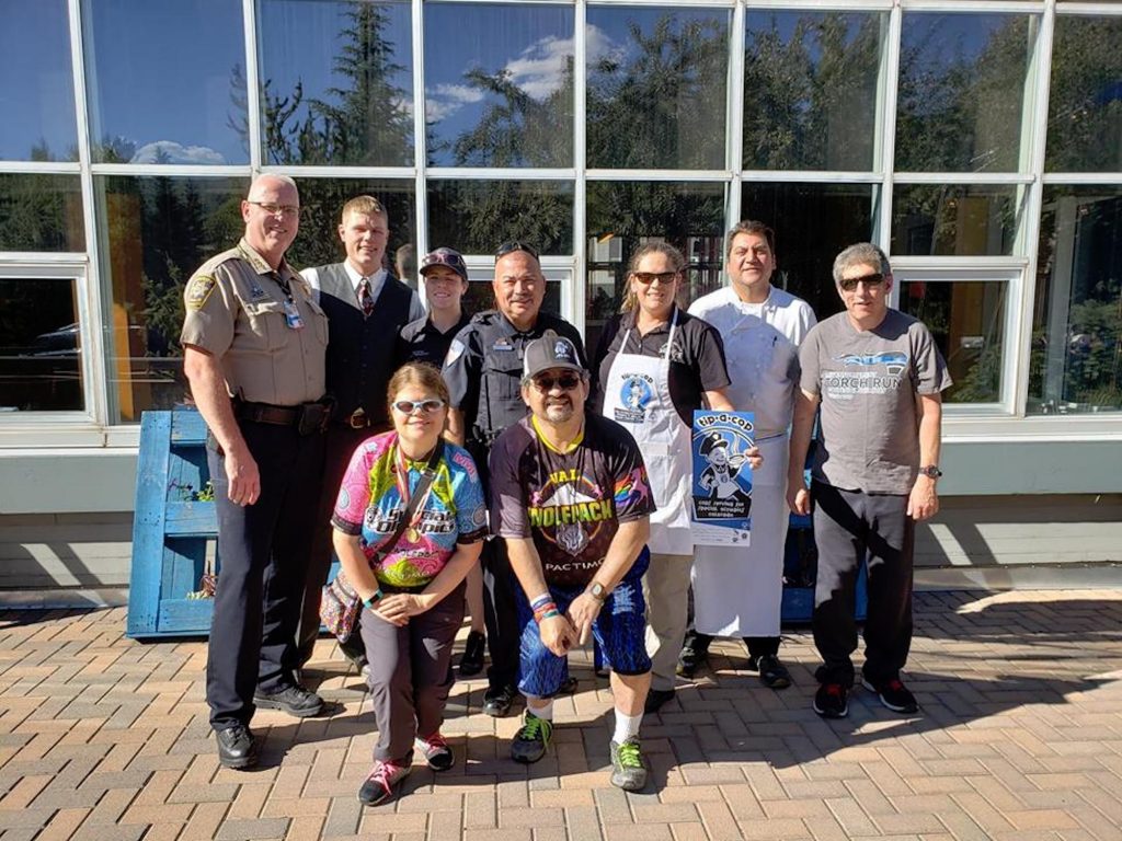 Blue Plate in Avon hosts the Tip A Cop event for Special Olympics on Saturday. 