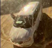They were caught on surveillance video getting out of a white Dodge Caravan.