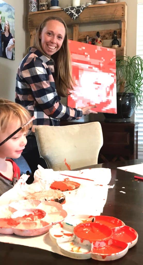 Anyone can do it, as demonstrated by one of Heidi Cofelice's two children.