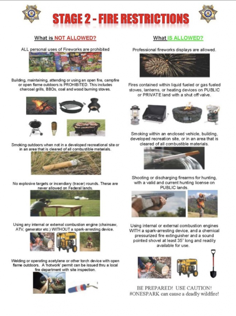Red Flag Warning issued for Eagle County; Stage 2 fire restrictions in ...