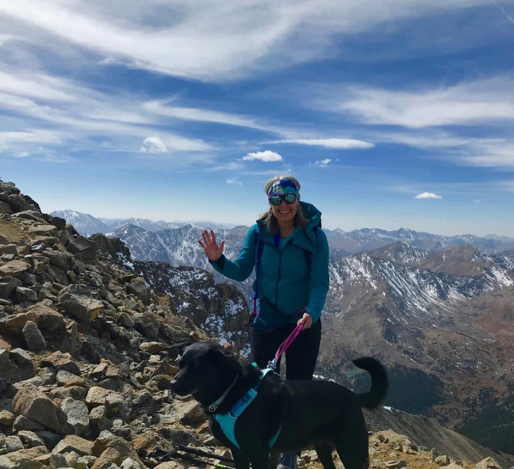 Two-time Mt. Everest summiter Ellen Miller hiked to the top of Mt. Massive for the Vail Valley Walk to End Alzheimer’s on Saturday. 
