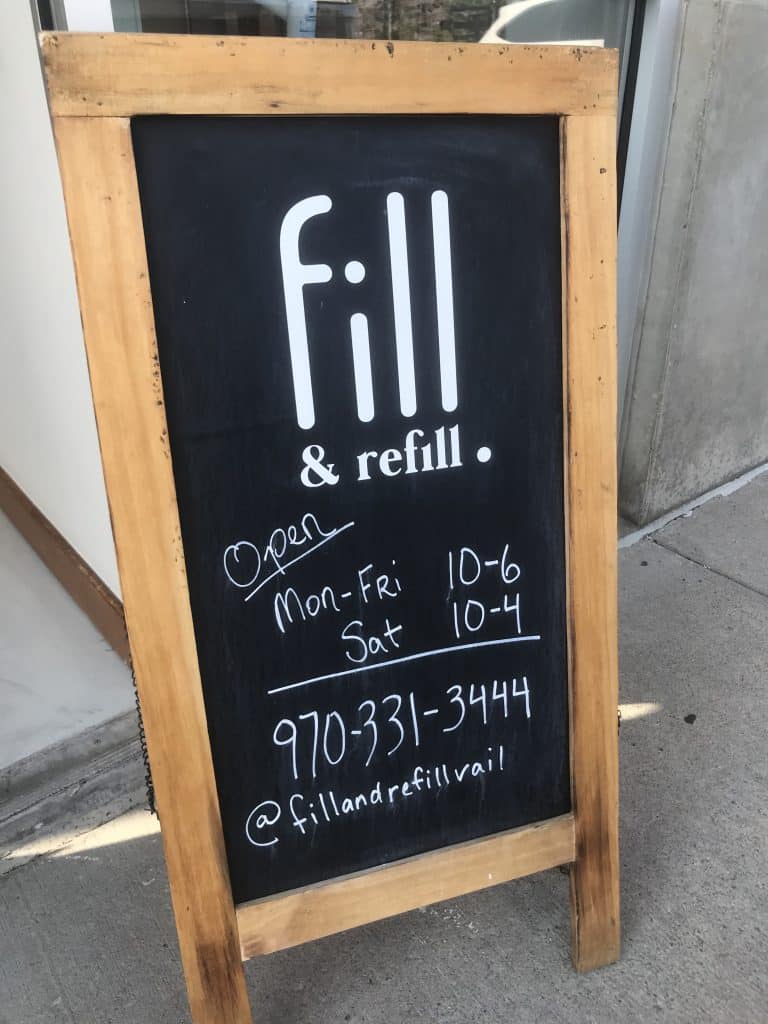 Fill & Refill celebrates one year in Edwards