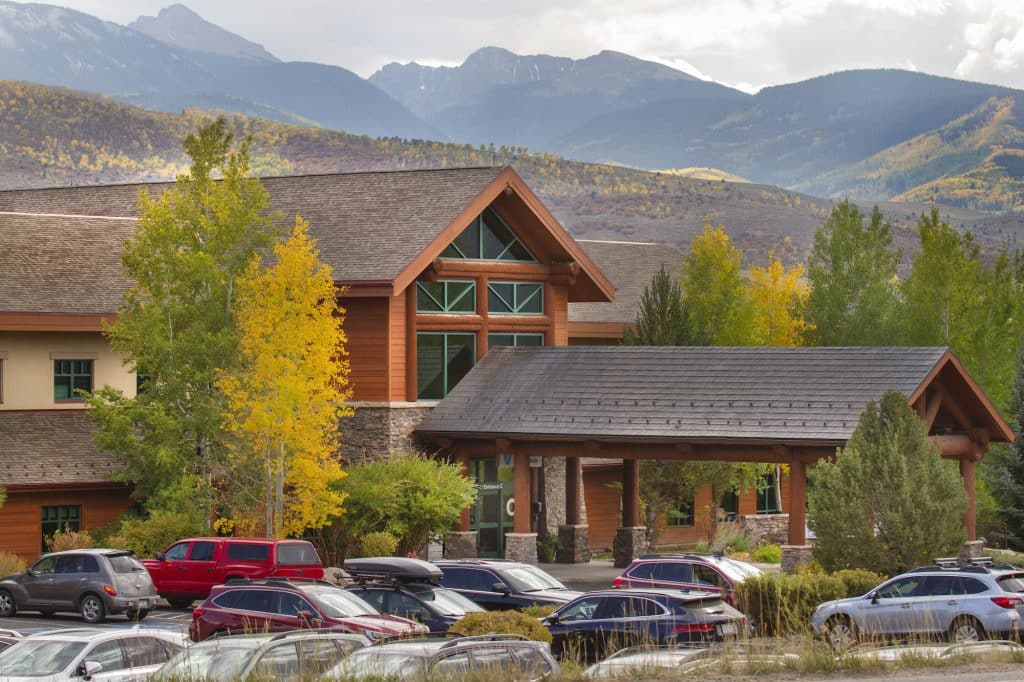 The award-wining Shaw Cancer Center in Edwards provides cutting edge technology and state-of-the-art equipment to fight cancers for area residents and many patients from outside Eagle County. 