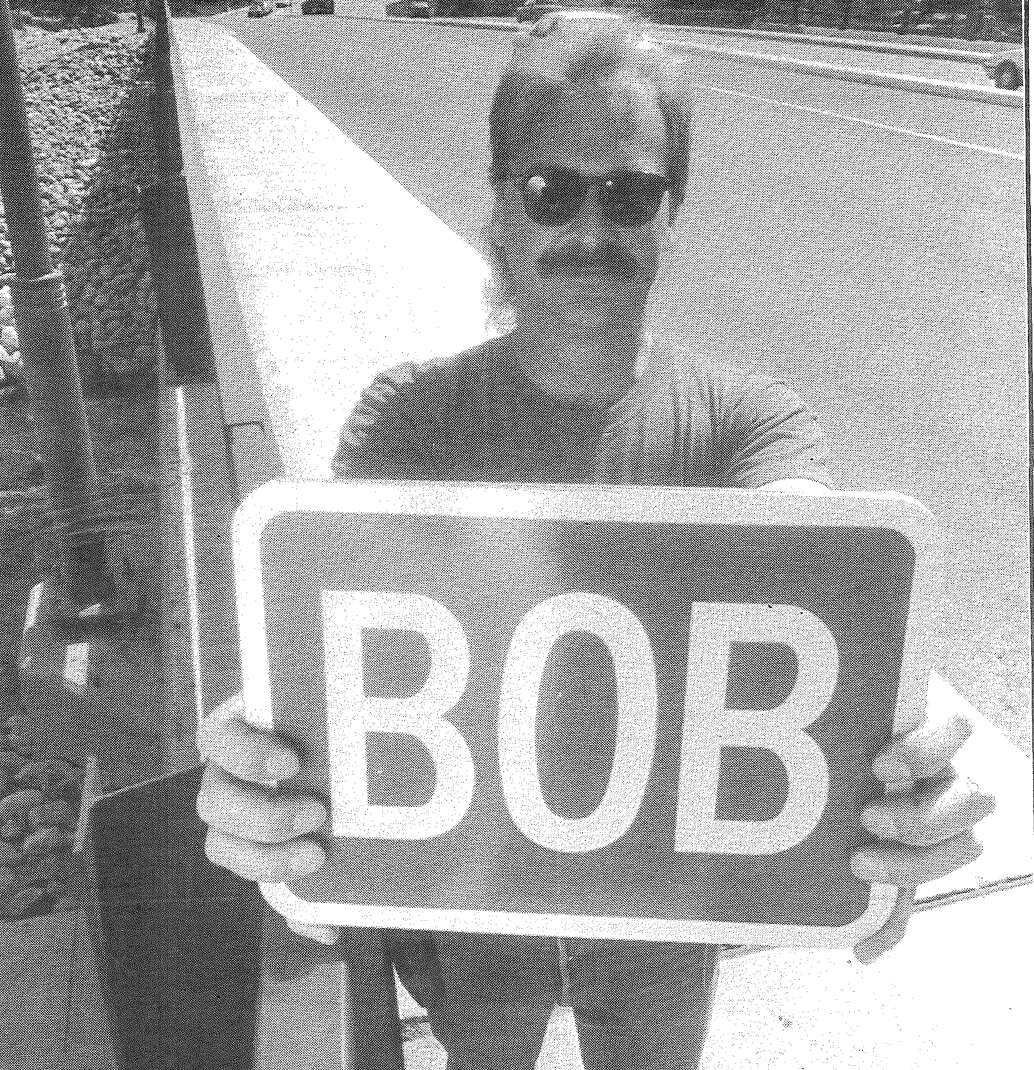 Time Machine 30 years ago, Avon fascinated by the name ‘Bob