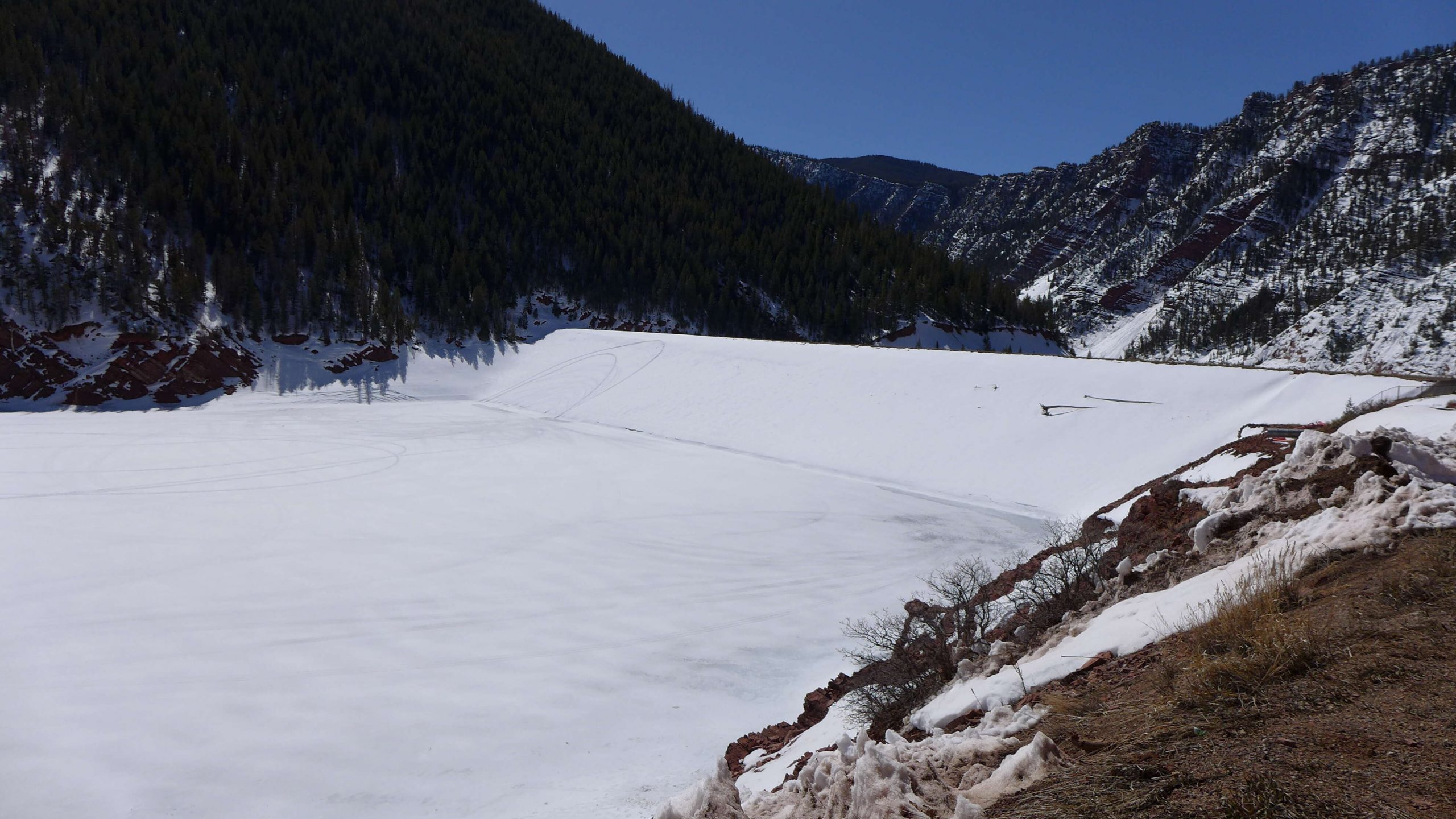 Spots Near Ruedi Ruedi Reservoir at lowest level in two decades | VailDaily.com