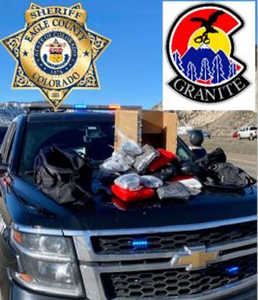 Eagle County drug task force finds 38 pounds of suspected meth in I-70 ...