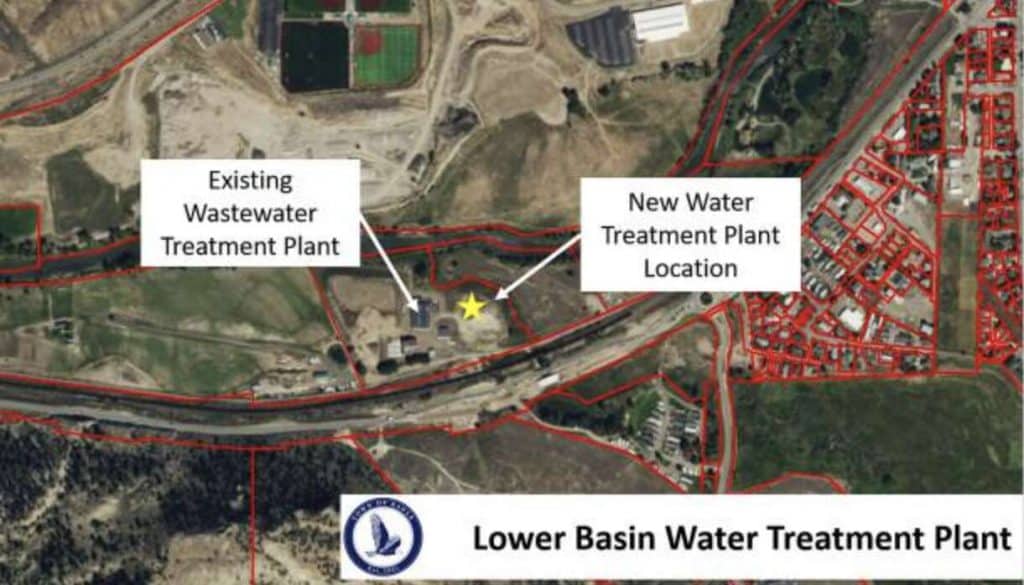 Eagle to cut the ribbon on new water treatment plant