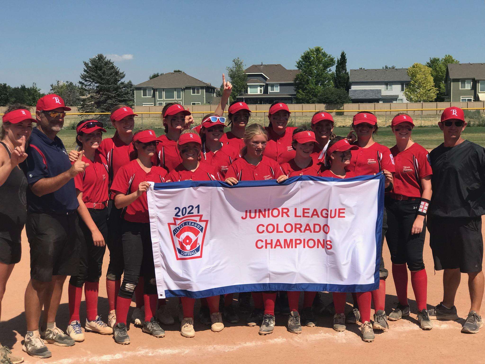 3 Rivers Cc Softball Three Rivers Little League Junior All-Stars capture state title banners ...