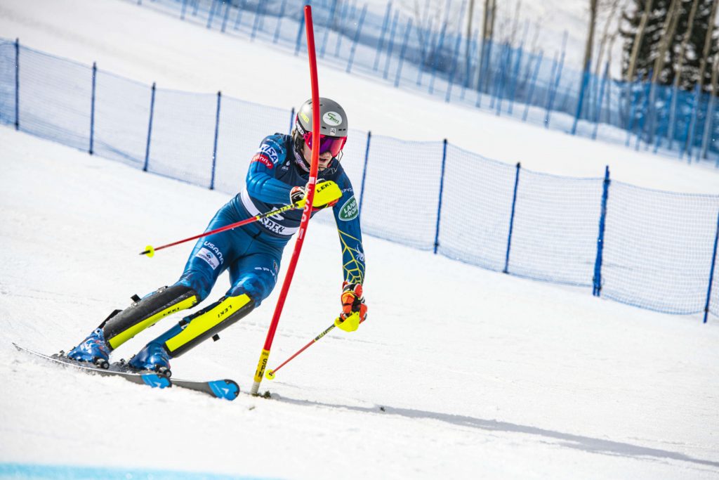Vermont’s Ben Ritchie tames tricky course to win the men’s slalom at U ...