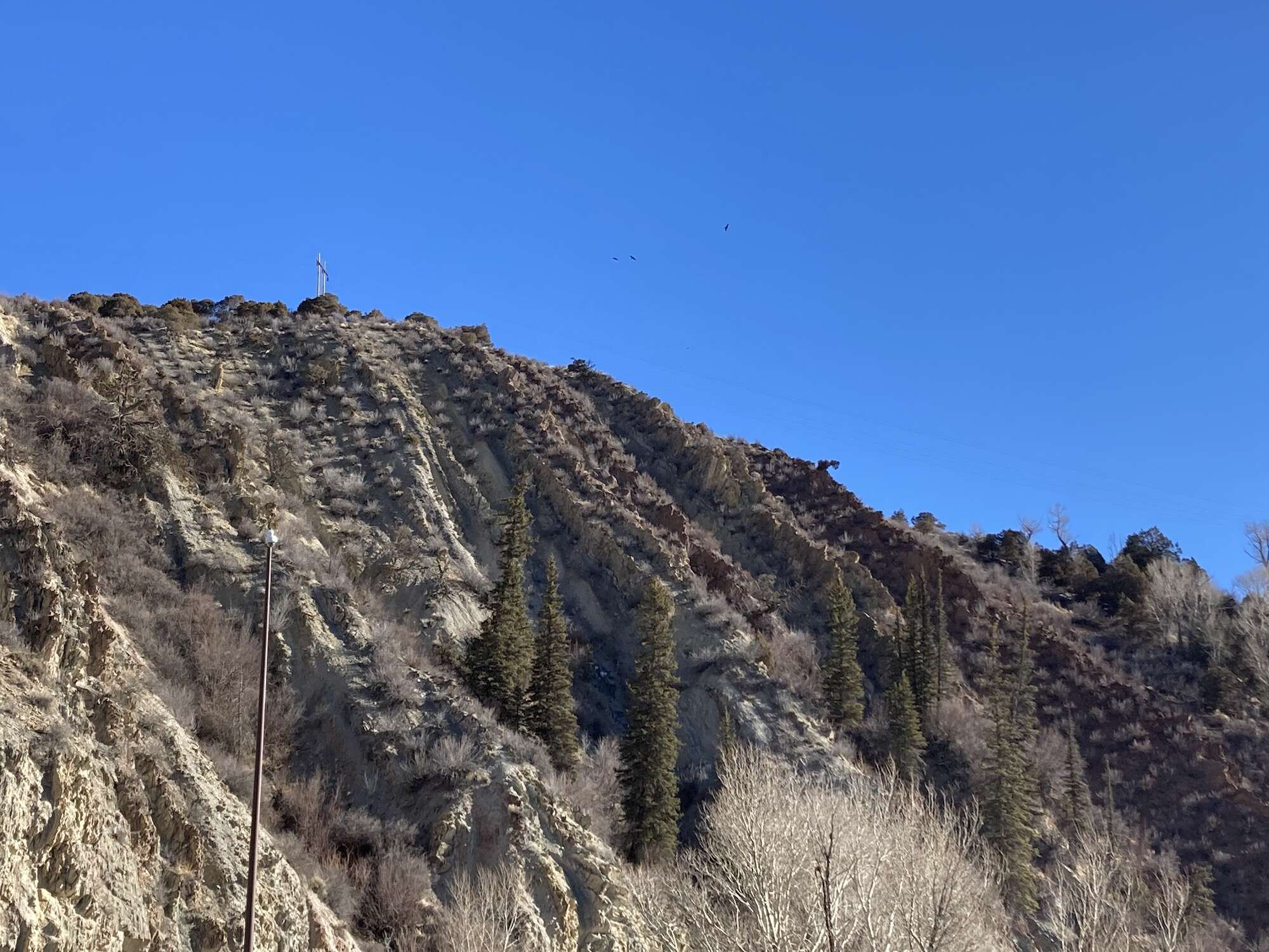Curious Nature Driving into the past at Wilmore Lake