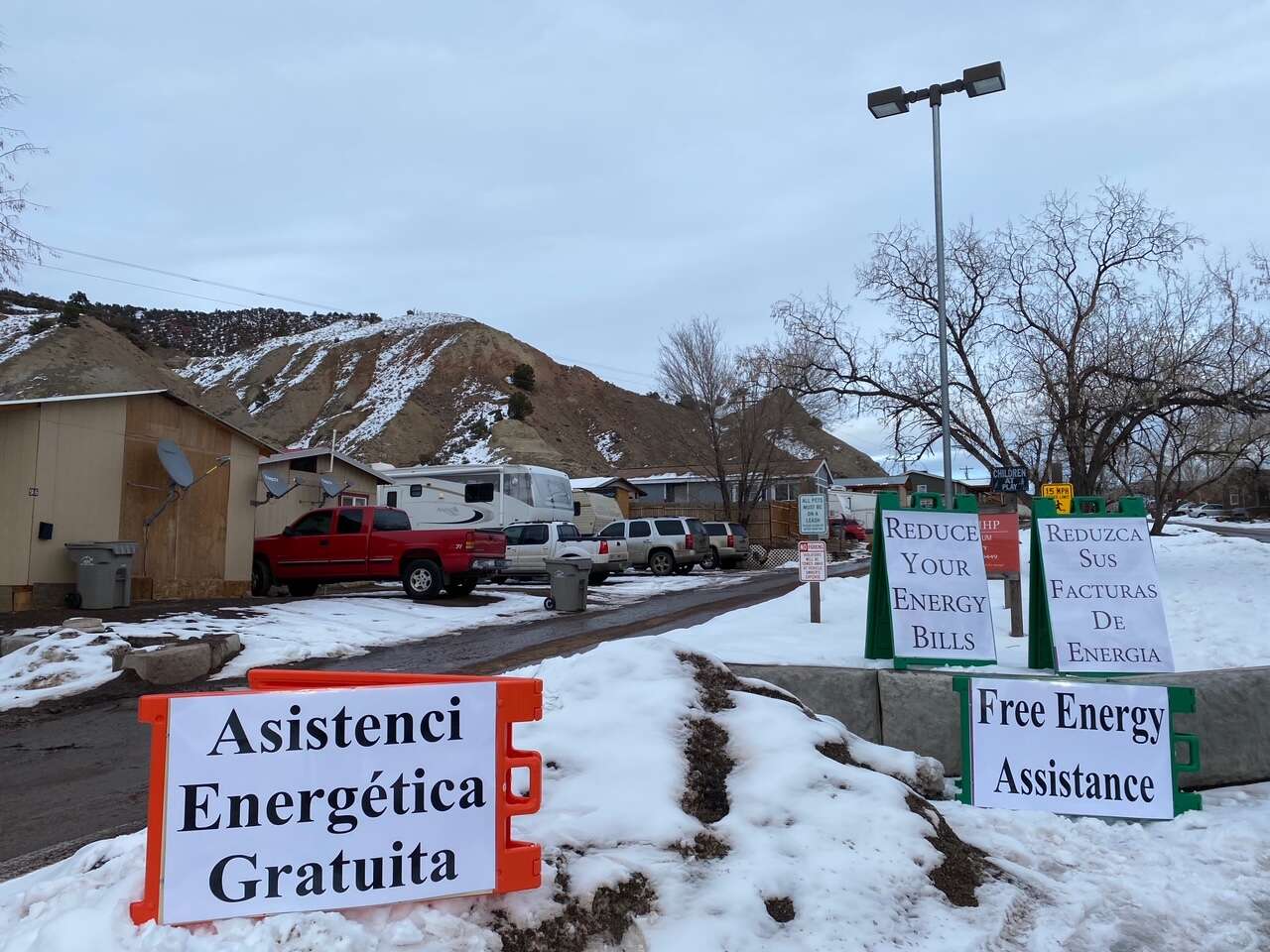 Mobile home residents in Dotsero receive free major home energy