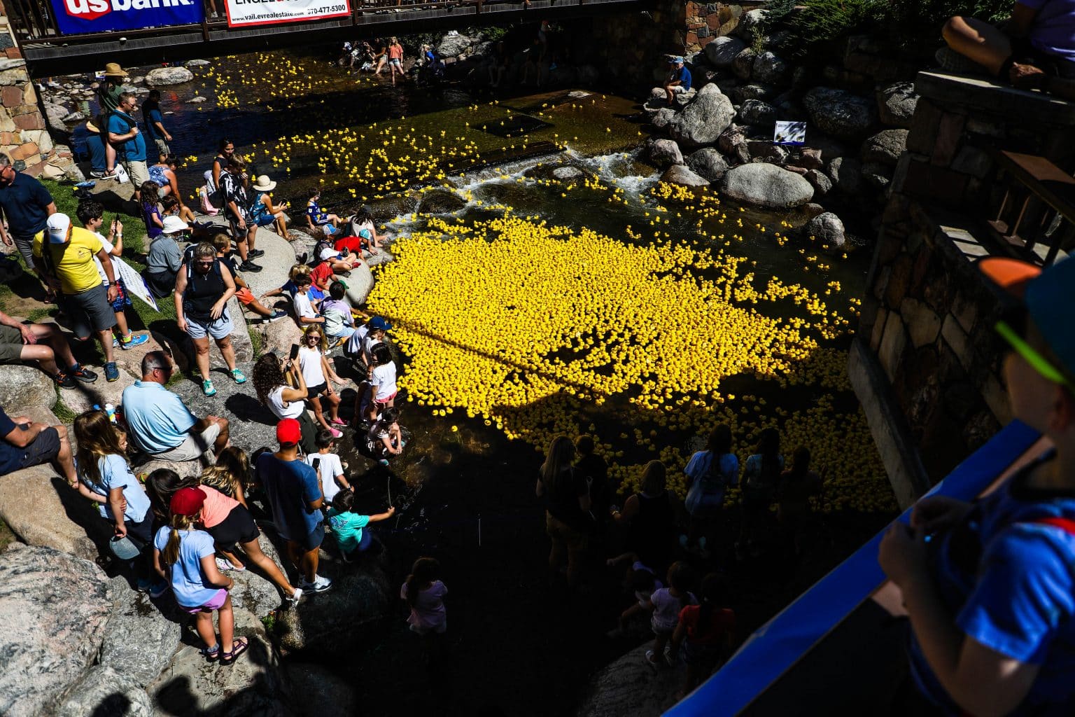 Denver resident arrives by Bustang, wins Vail Duck Race