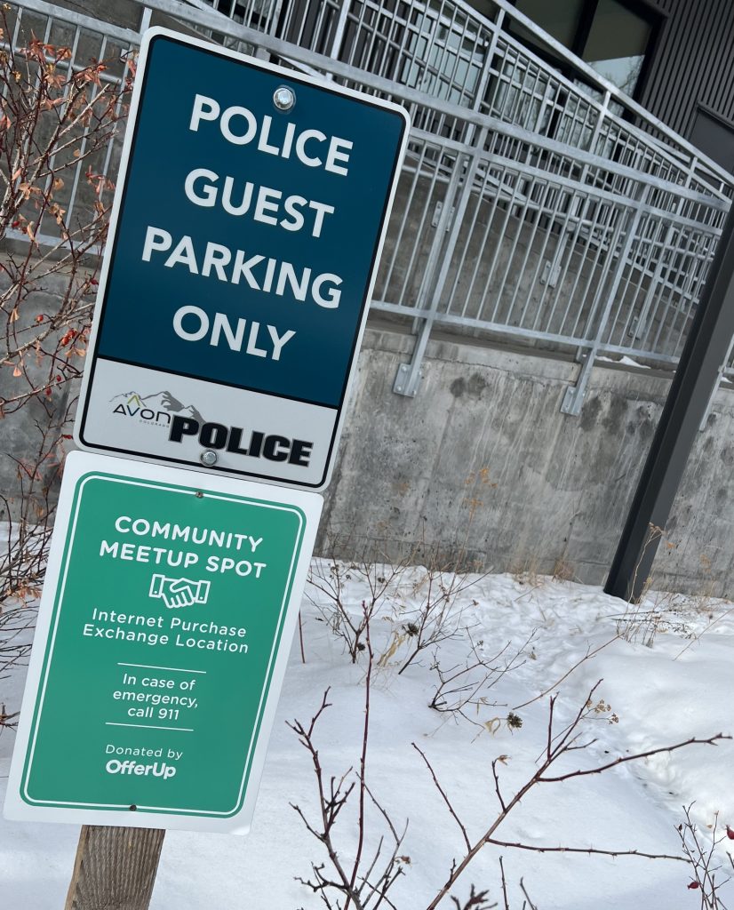 Avon Police Department creates safe spots for purchase