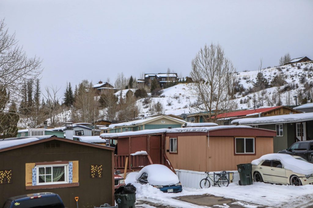 Residents, school district work toward solutions for Eagle River Village school bus stop￼