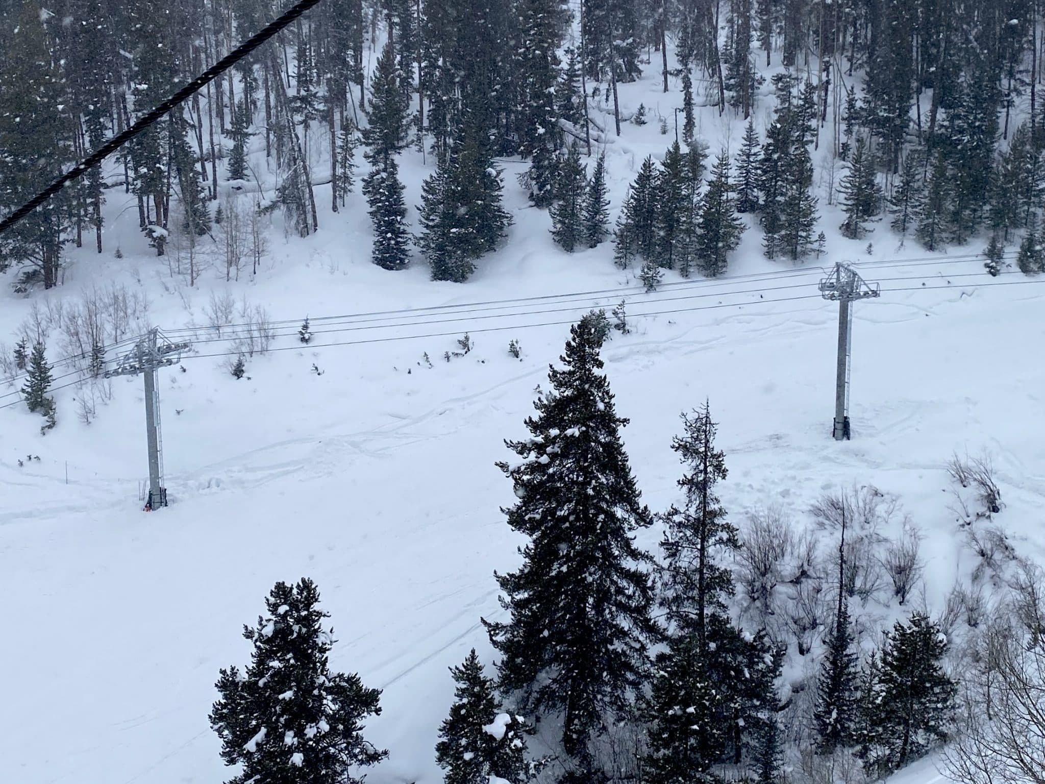 PHOTOS: Haul rope now up on new Sun Down Express chairlift at Vail ...