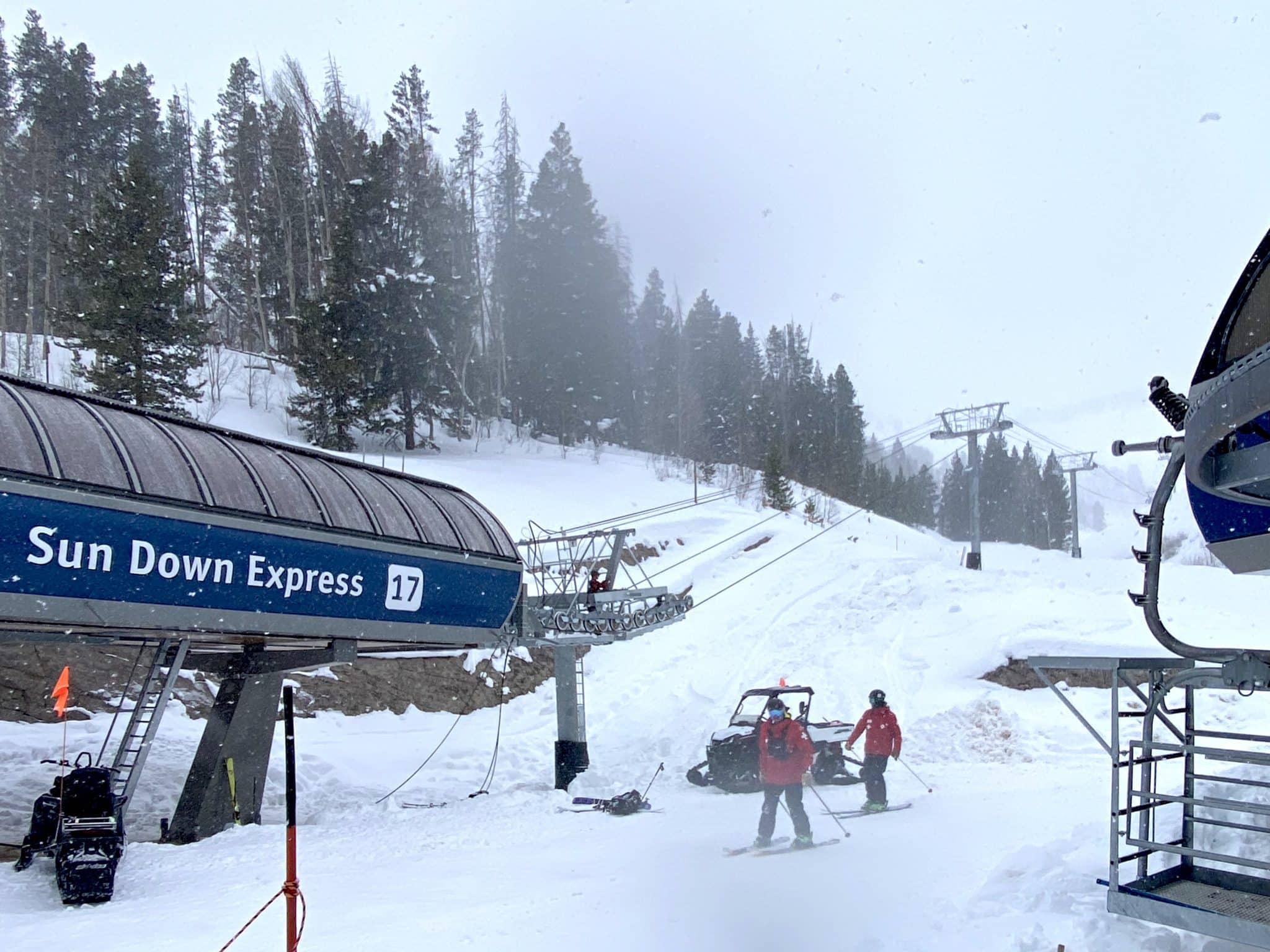 PHOTOS: Haul rope now up on new Sun Down Express chairlift at Vail ...
