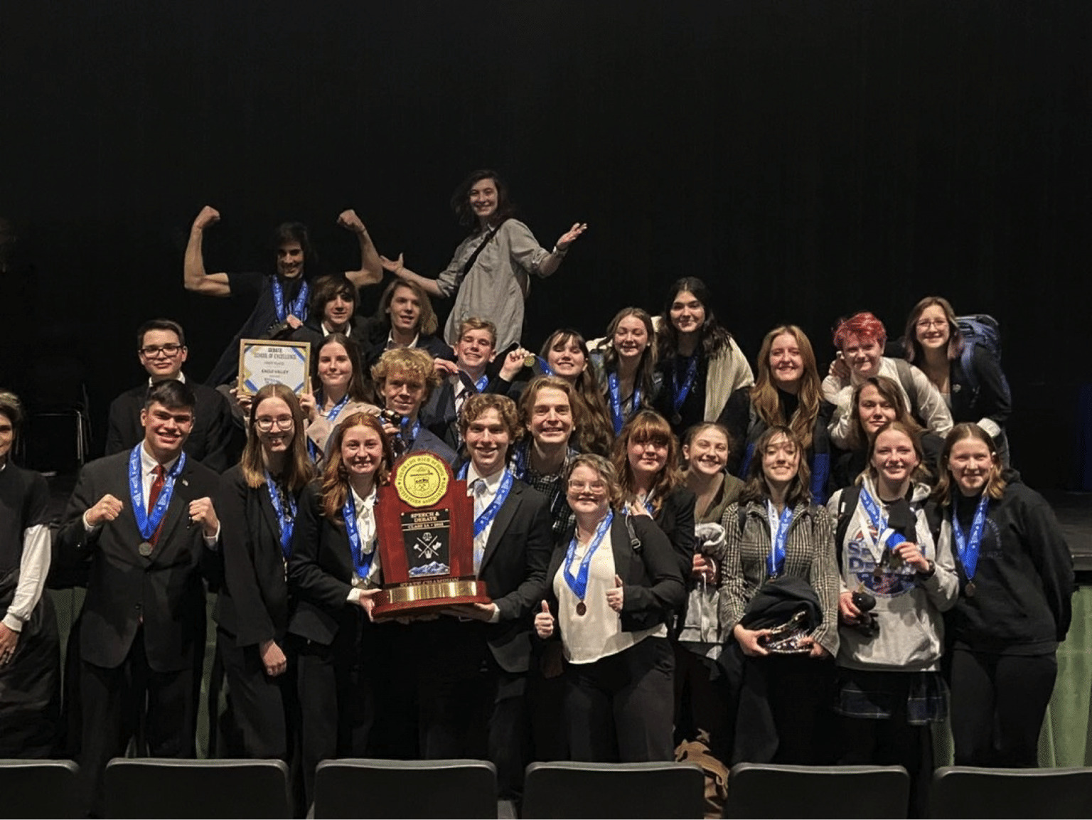 Eagle Valley High School takes home firstever overall team award at