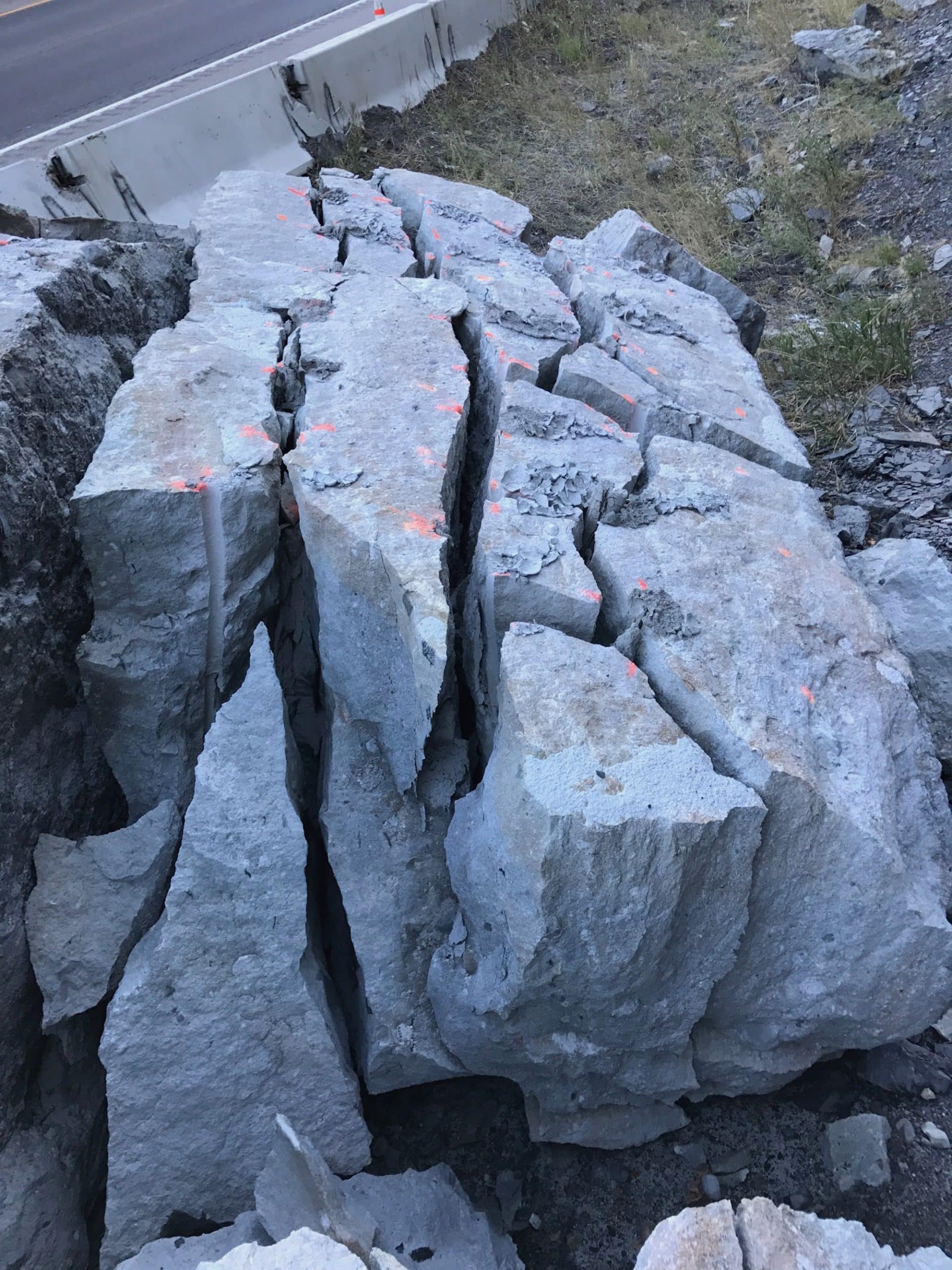 Eagle County moving into rockfall season as snow melts around the High ...