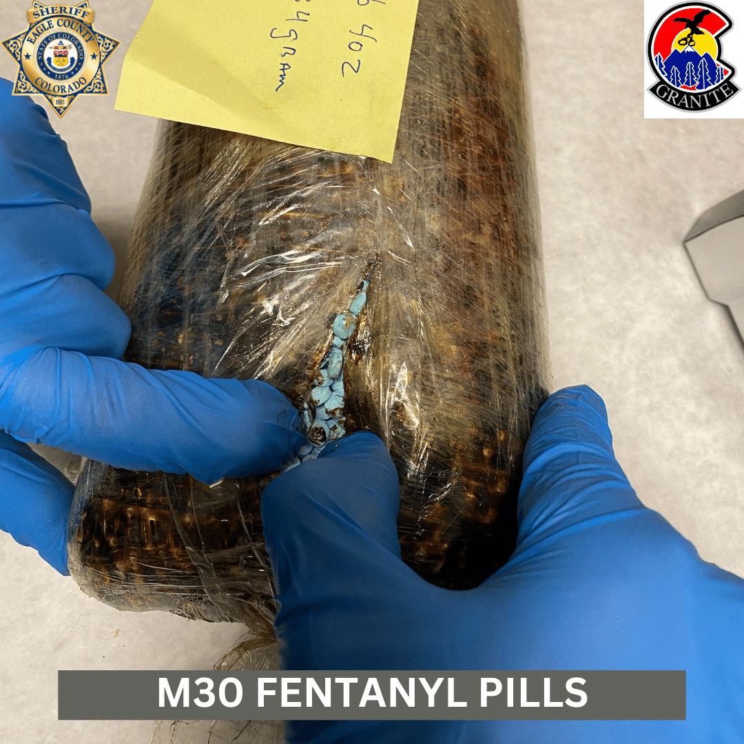 Drug bust on I-70 near Gypsum yields 13 pounds of fentanyl pills ...