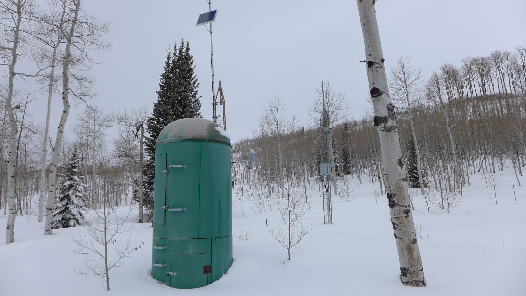 Lowelevation snow stacks up this season