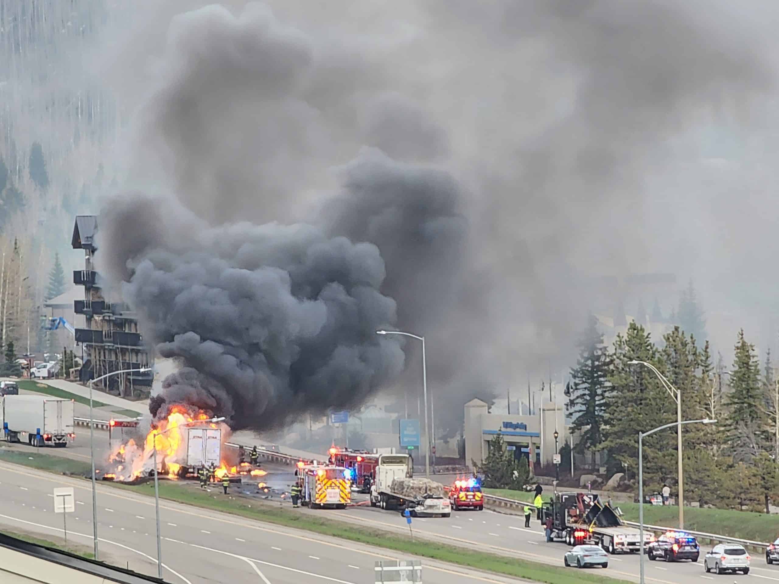 I-70 reopens following vehicle fire near Vail | VailDaily.com