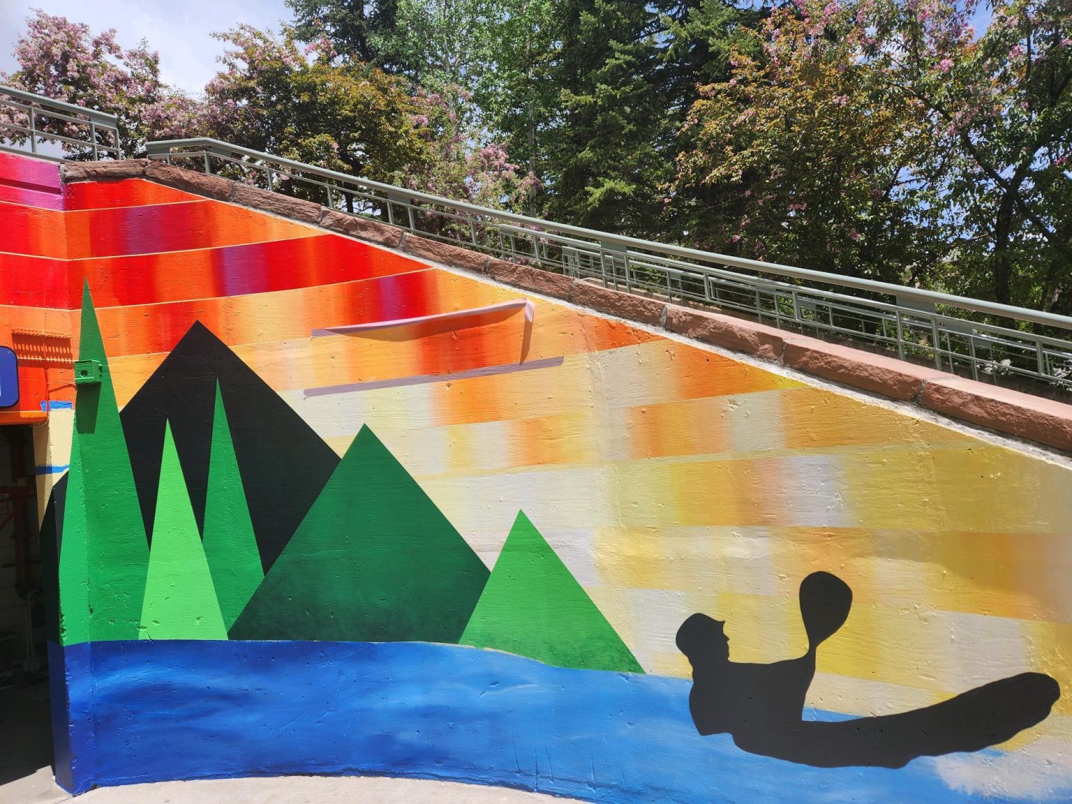 New mural showcases spirit of the GoPro Mountain Games