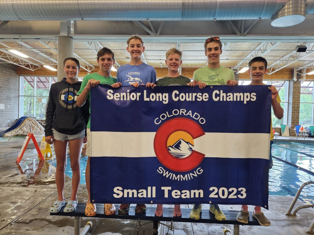 Avon Swim Team wins Colorado senior long-course state small team 